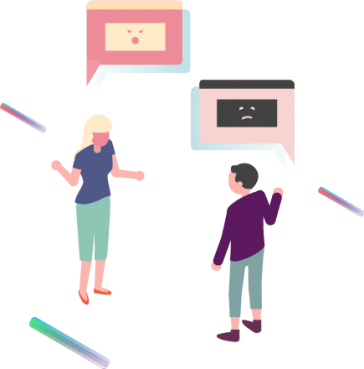 People talking