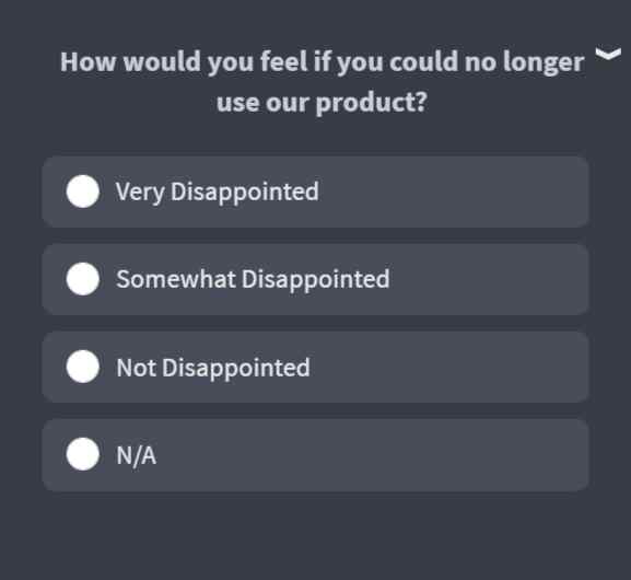 How would you feel if you could no longer use our product