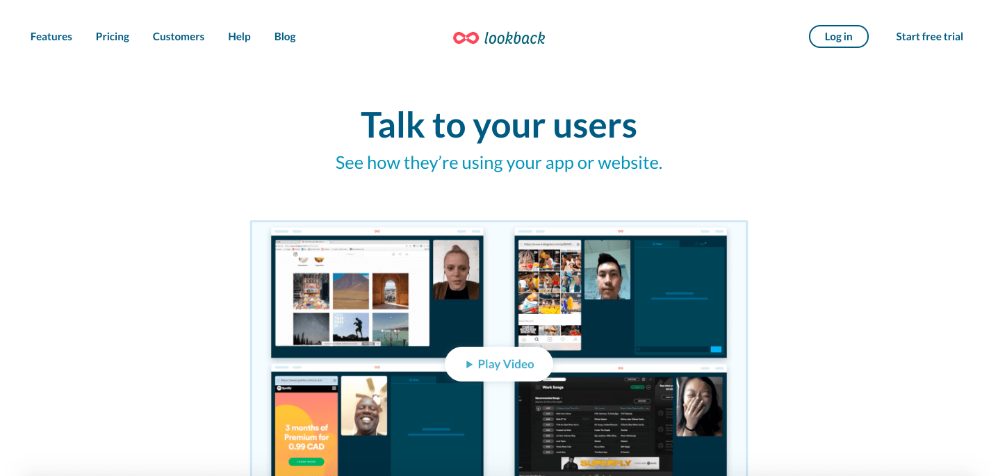 Lookback is the best ux research tool