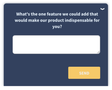 Qualaroo-What is the one feature we can add that would make our product indispensable for you