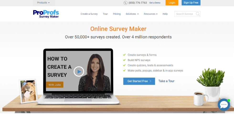 ProProfs Survey Maker best online survey tool