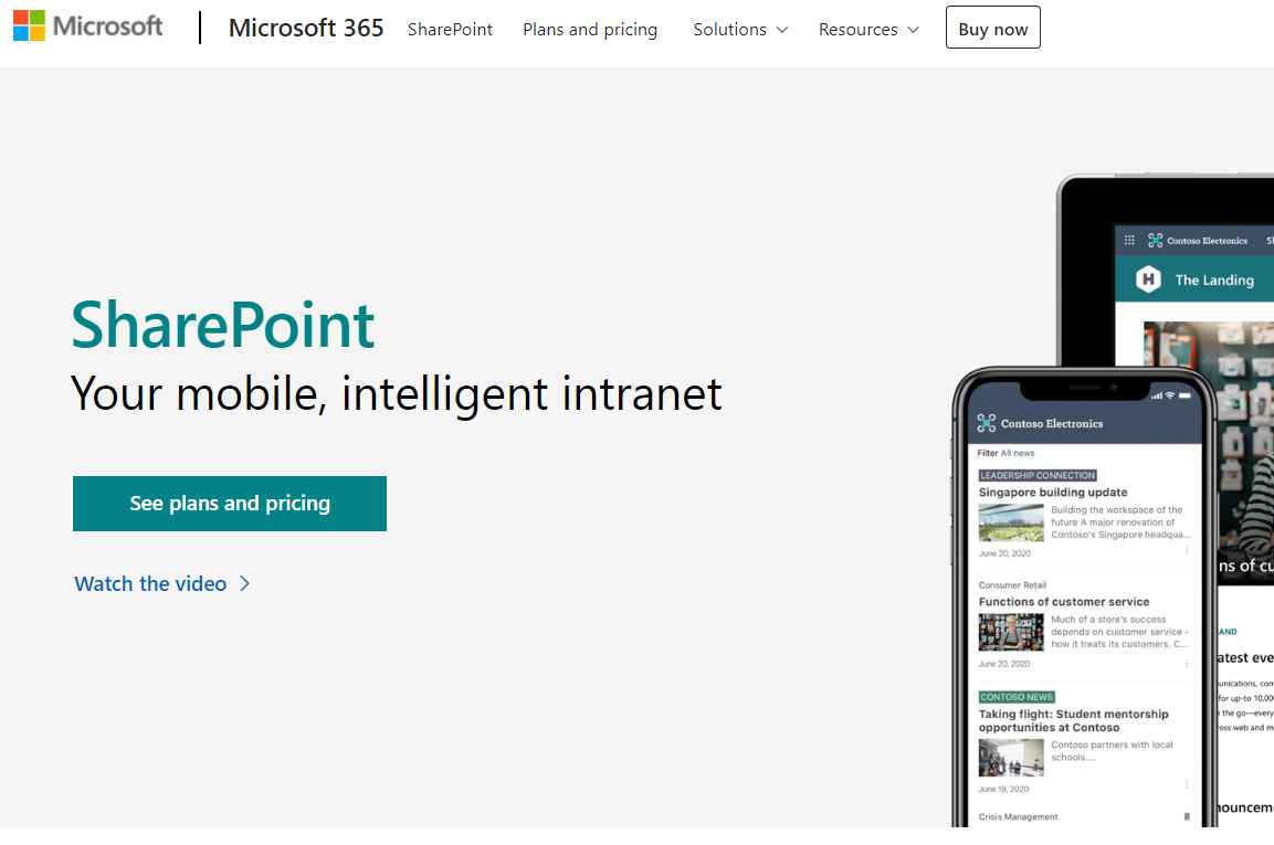 Microsoft SharePoint HRMS