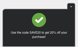 Get 20% off Gator Lift using code WEB20 at checkout  Get 20% off for a  limited time! Use coupon code WEB20 at checkout. I honestly wasn't sure if  this would work