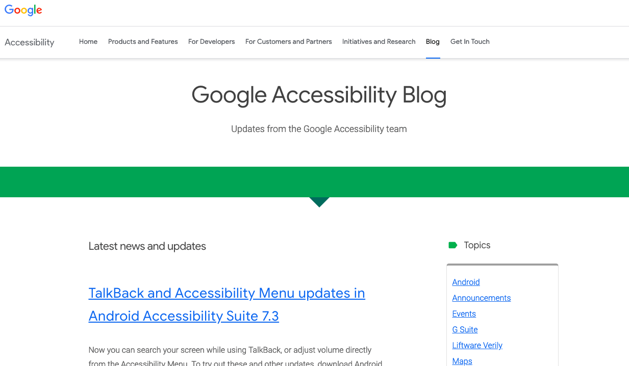 Google-Accessibility