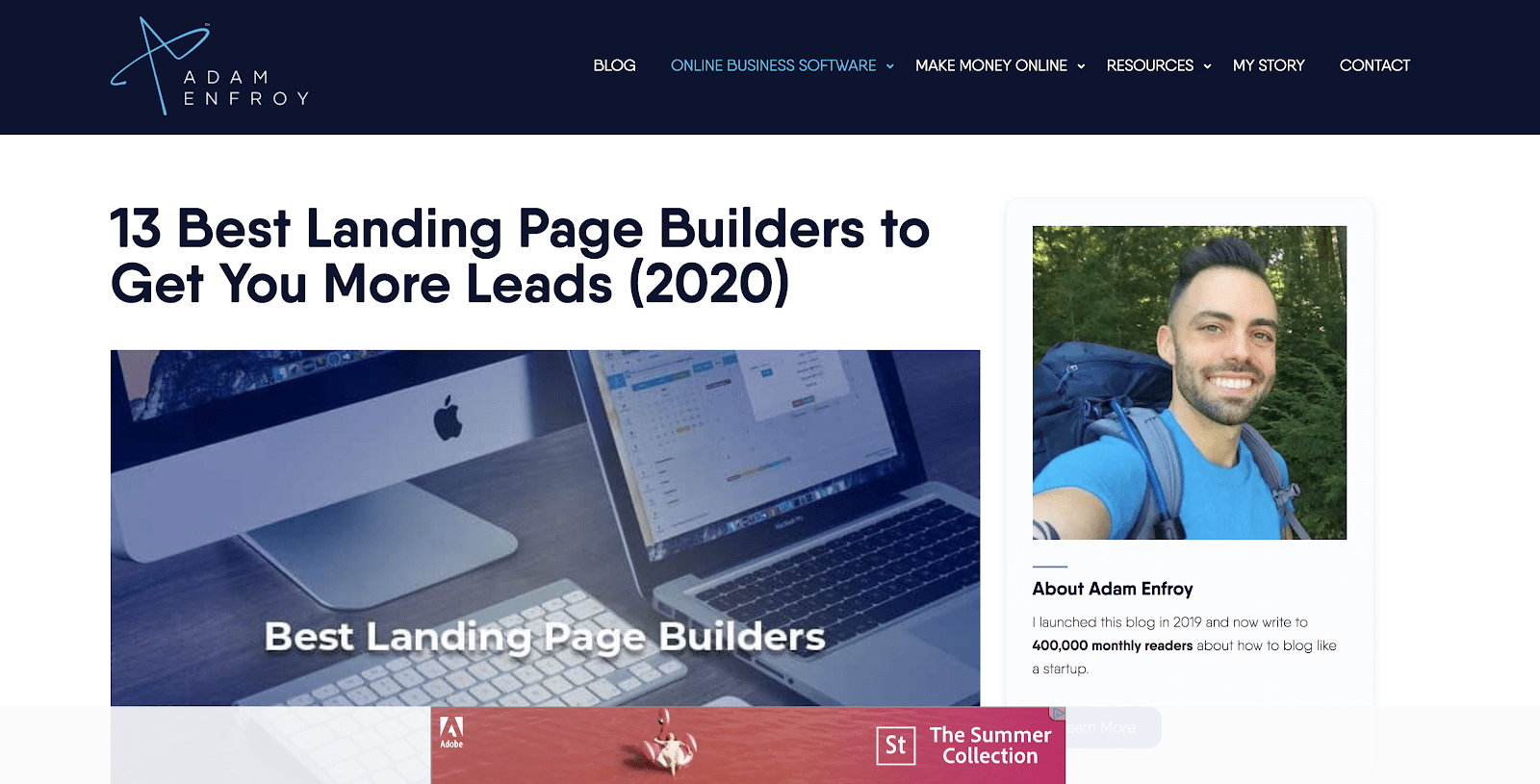 Best landing page builders