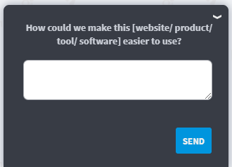 CSAT follow up with open-ended questions