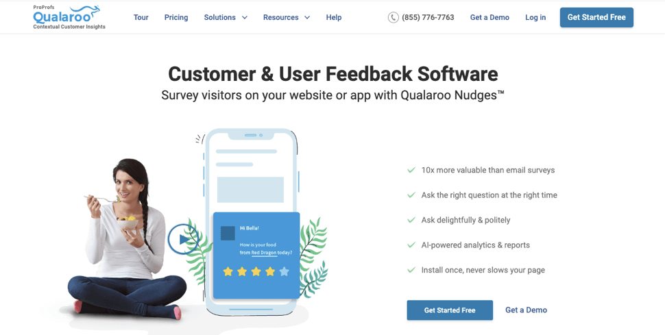 Qualaroo is #1 landing page optimization tool in 2022