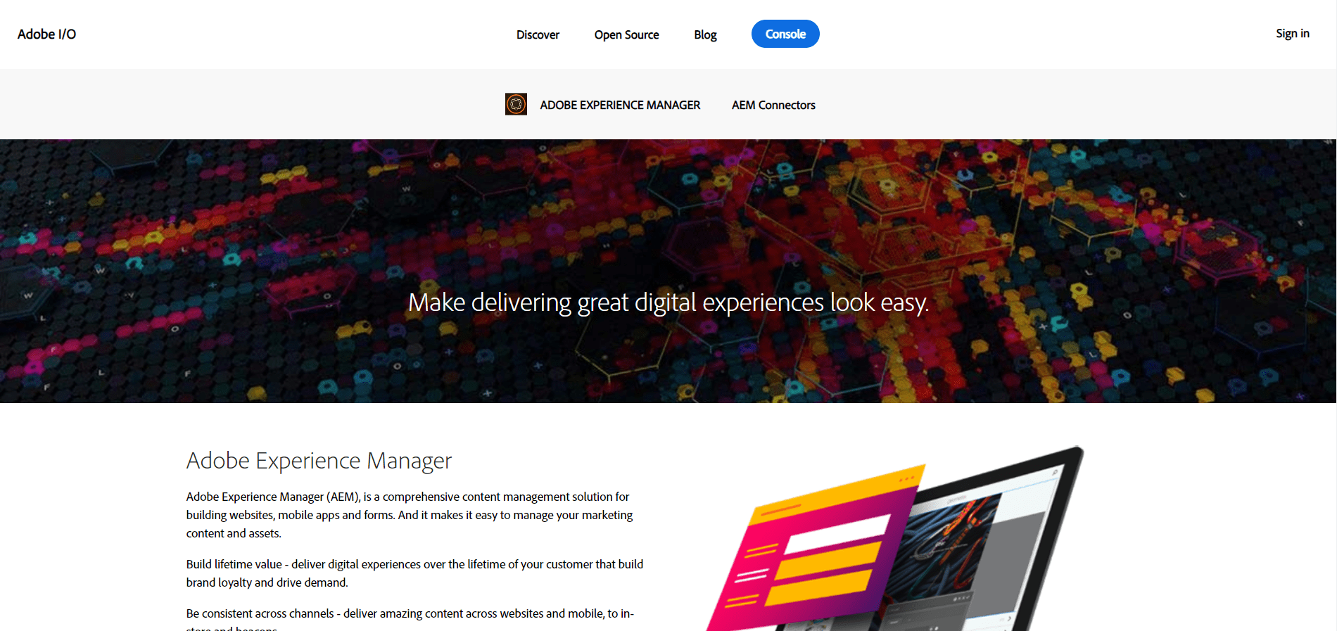 Adobe Experience Manager tool