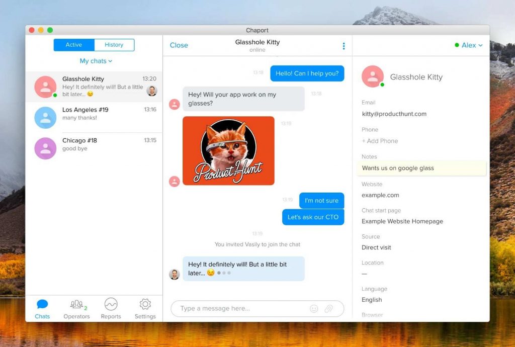 Chaport Live Chat