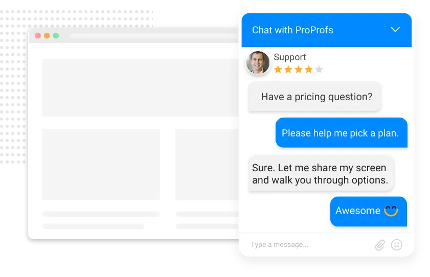 ProProfs Live Chat Software