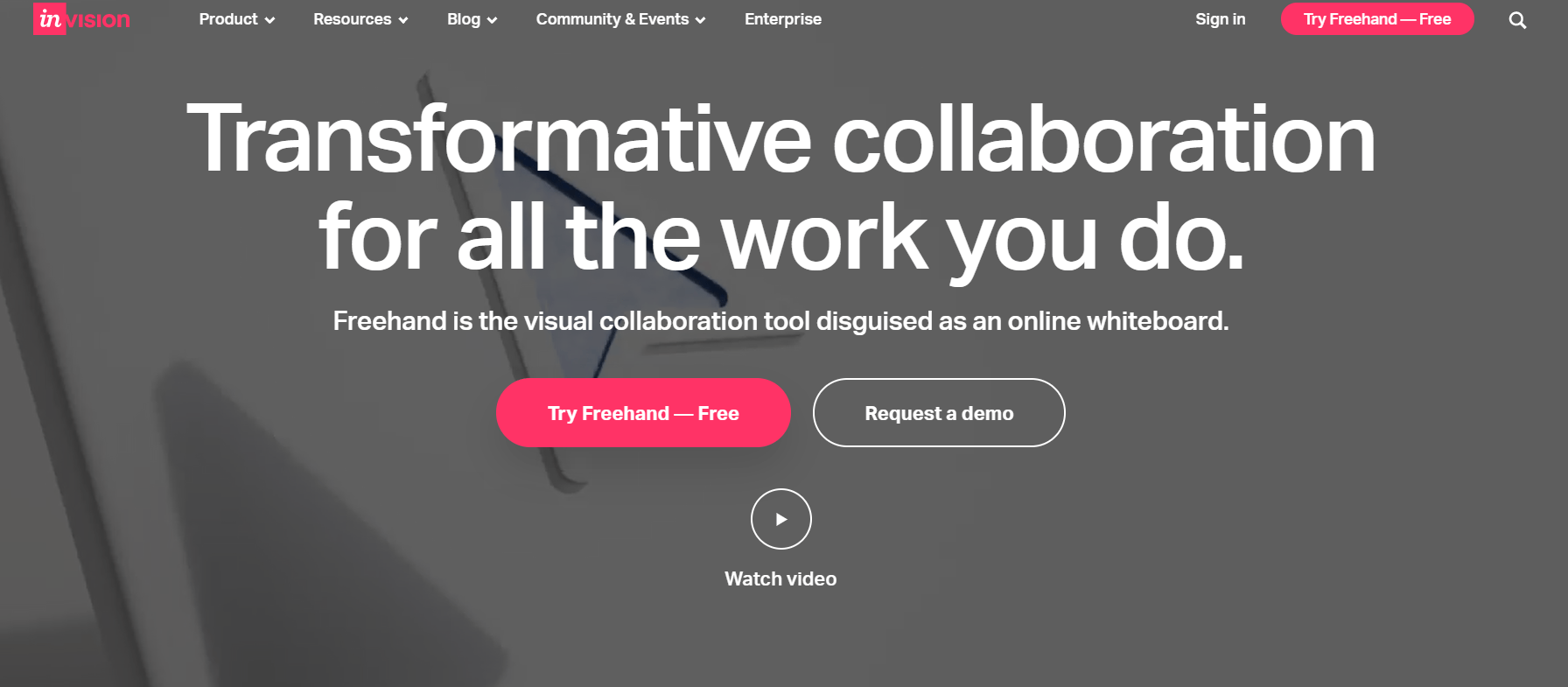 invision also top prototyping tool