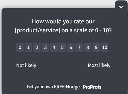 A SUS product/service rating Template You Can Use