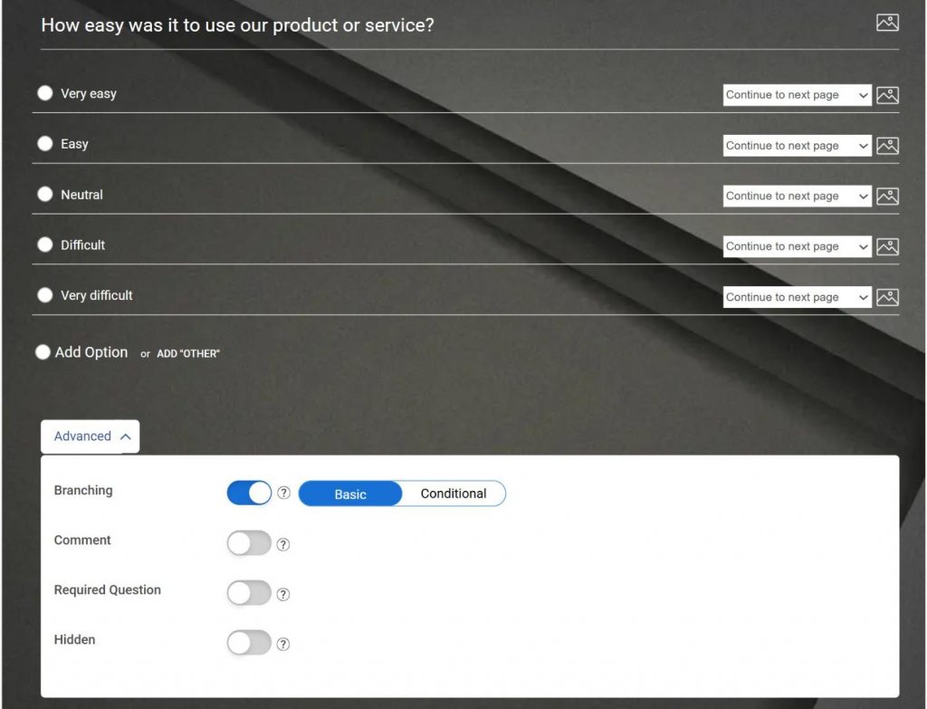 Branching in ProProfs Survey Maker