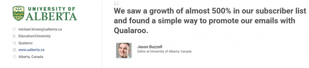 University of Alberta case study