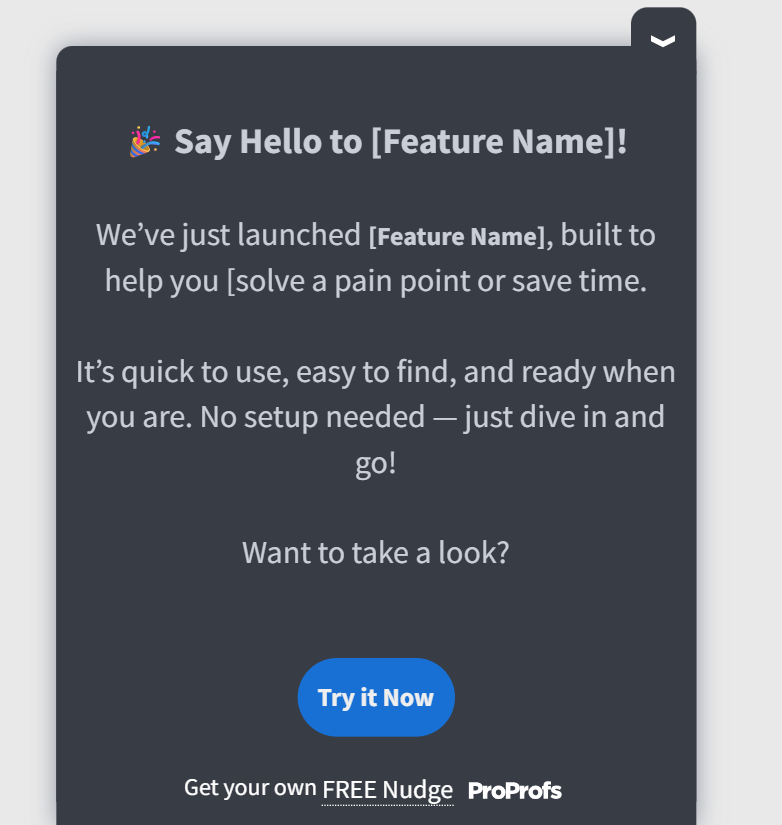 announcement templates to grow email list