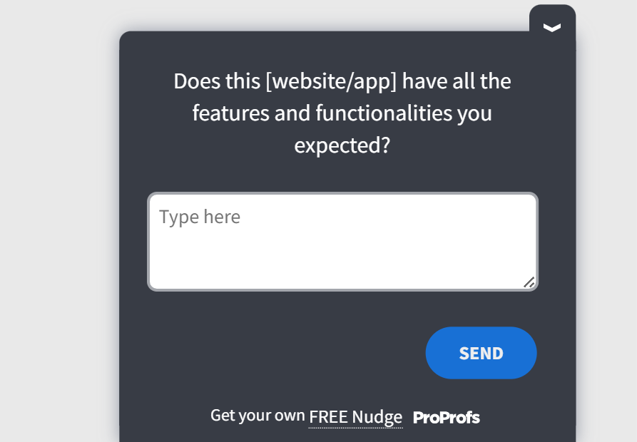feedback interactions to grow your email list