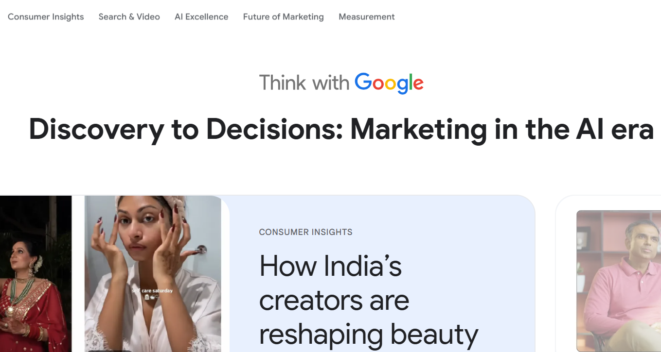 Think With Google - Free Market Research Tool