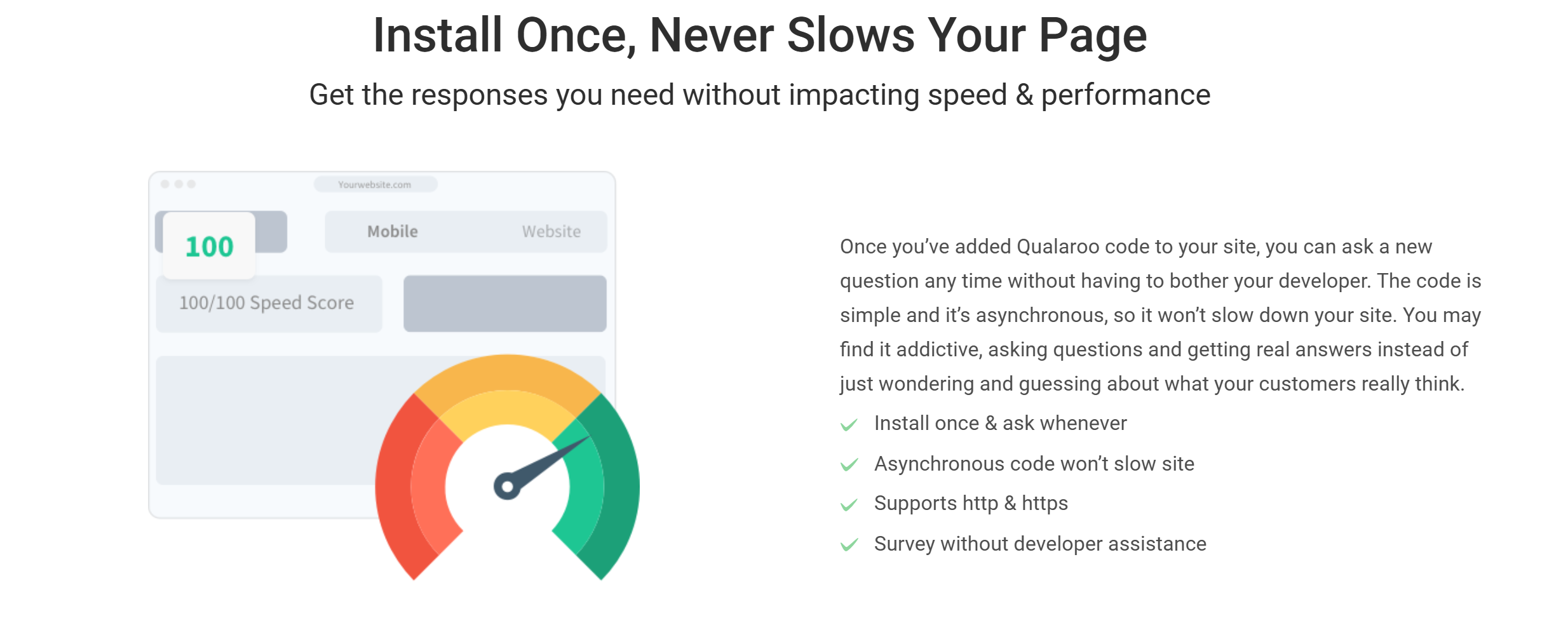 qualaroo no code setup