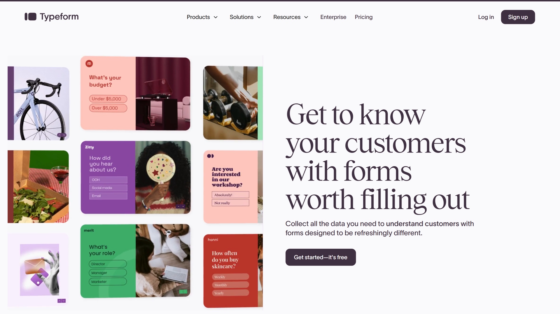 Typeform - Marketing Research Tool