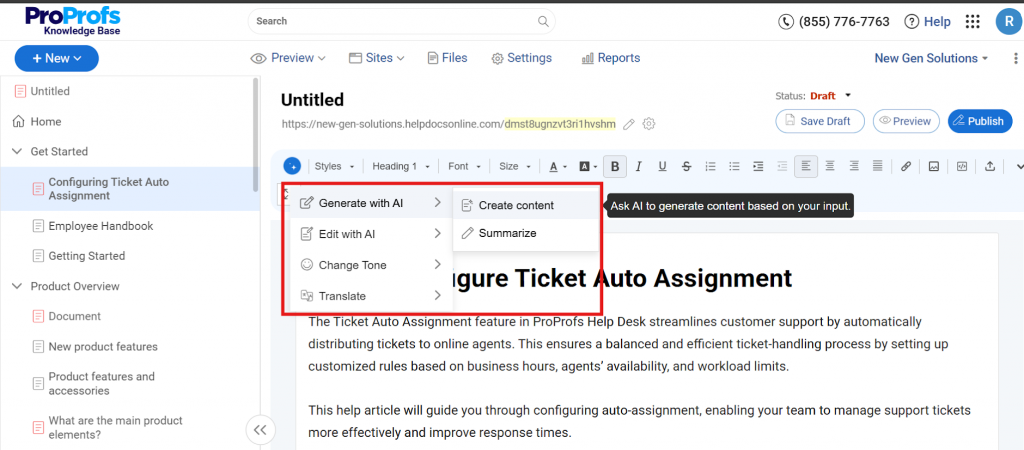 knowledge base customer experience