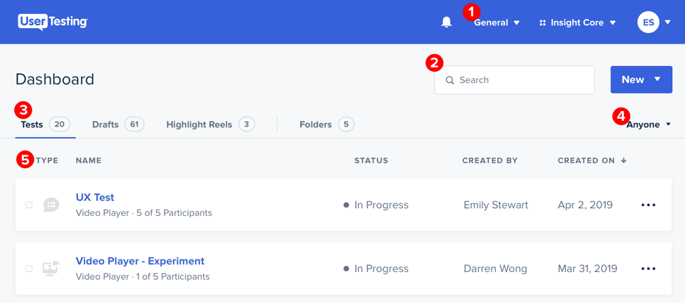 Usertesting website feedback