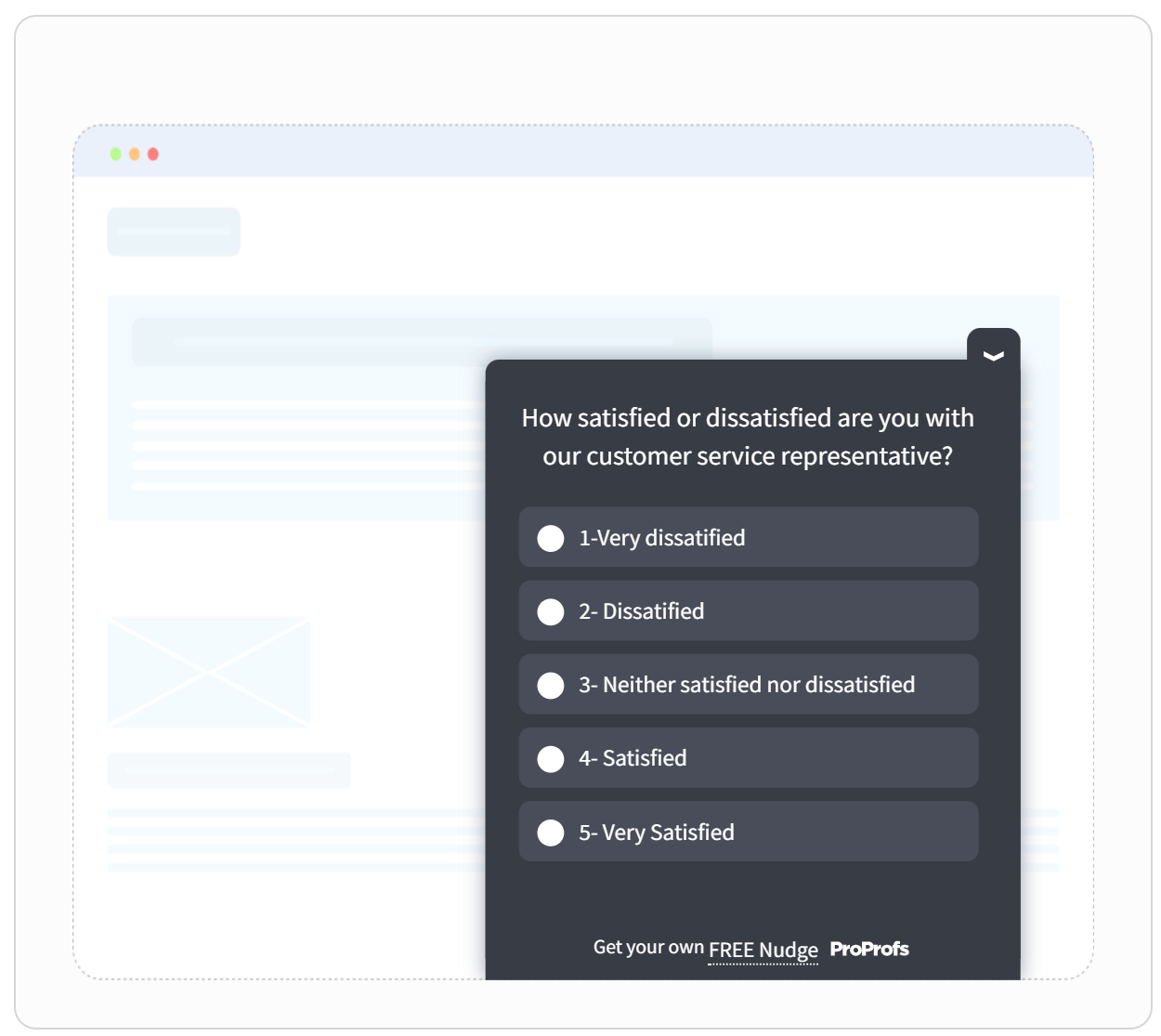 Customer effort score survey