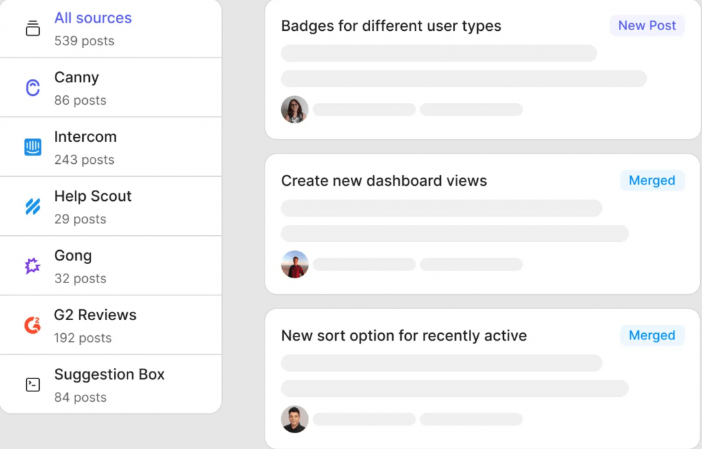 canny website feedback