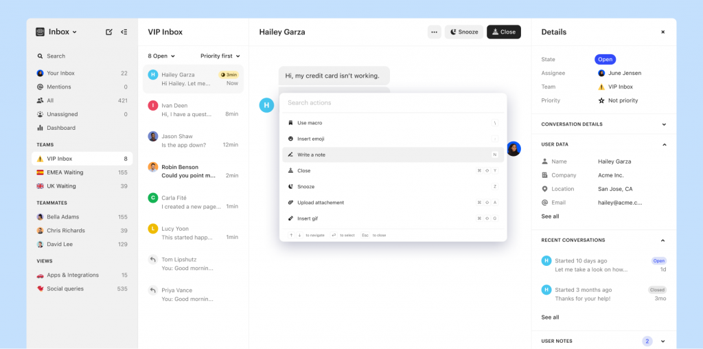 intercom experience manager