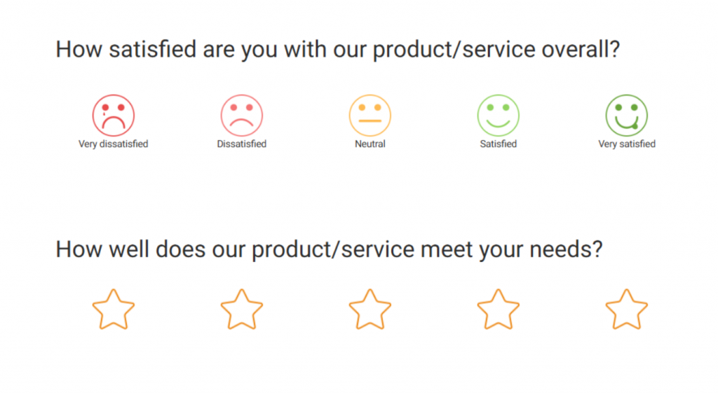 CSAT customer feedback survey