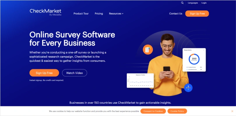 Launch your survey - CheckMarket