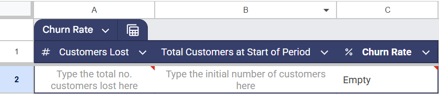 churn calculator for market segmentation