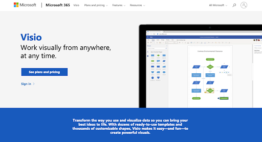 microsoft vision also best customer joruney mapping software