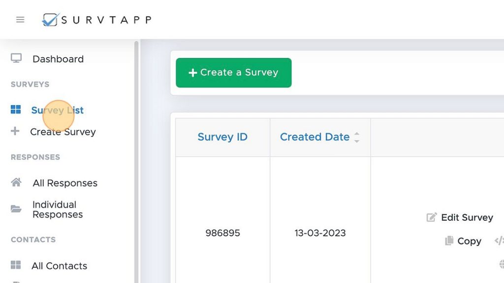 survtapp customer feedback tool