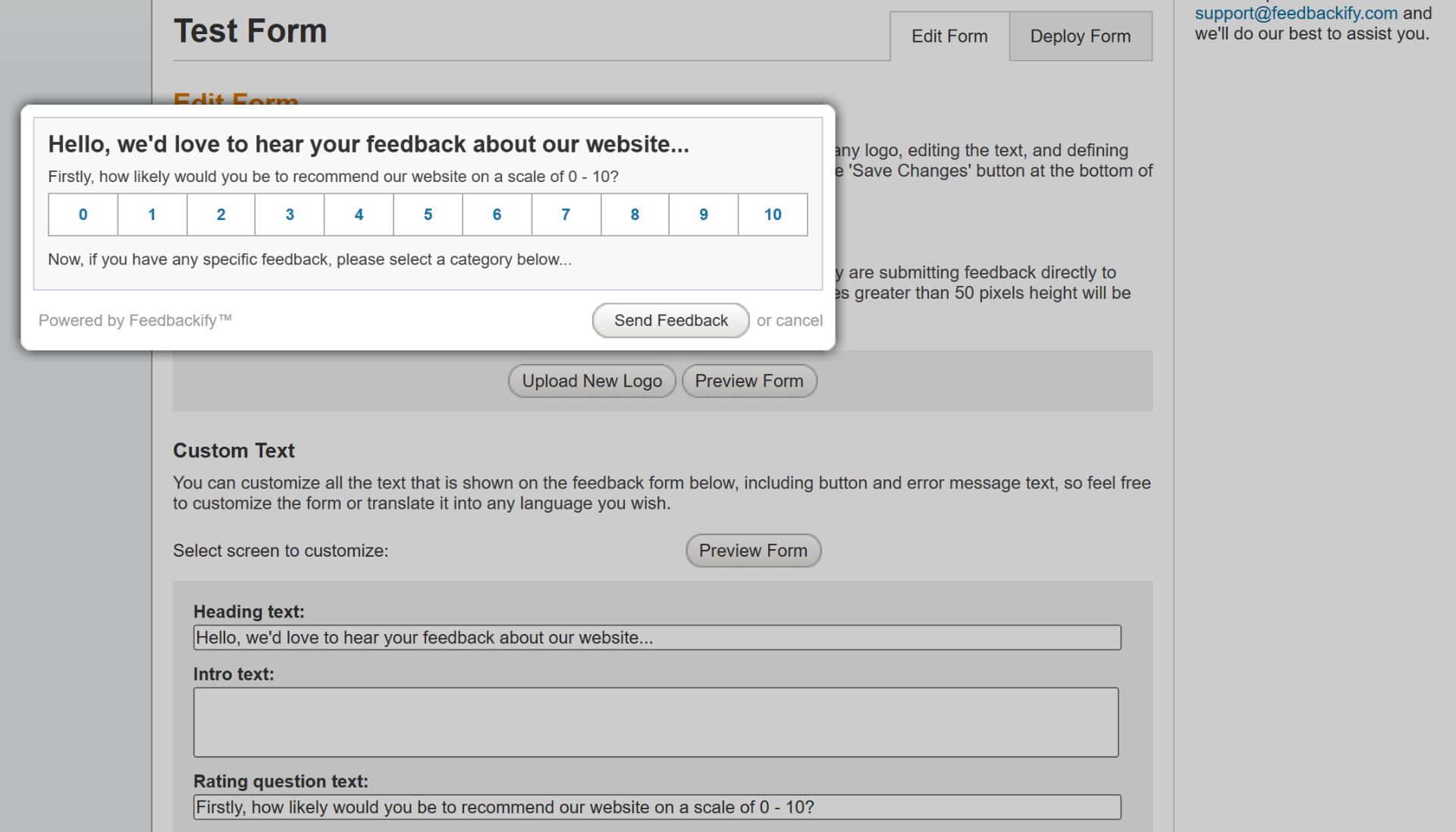 feedbackify customer feedback tool