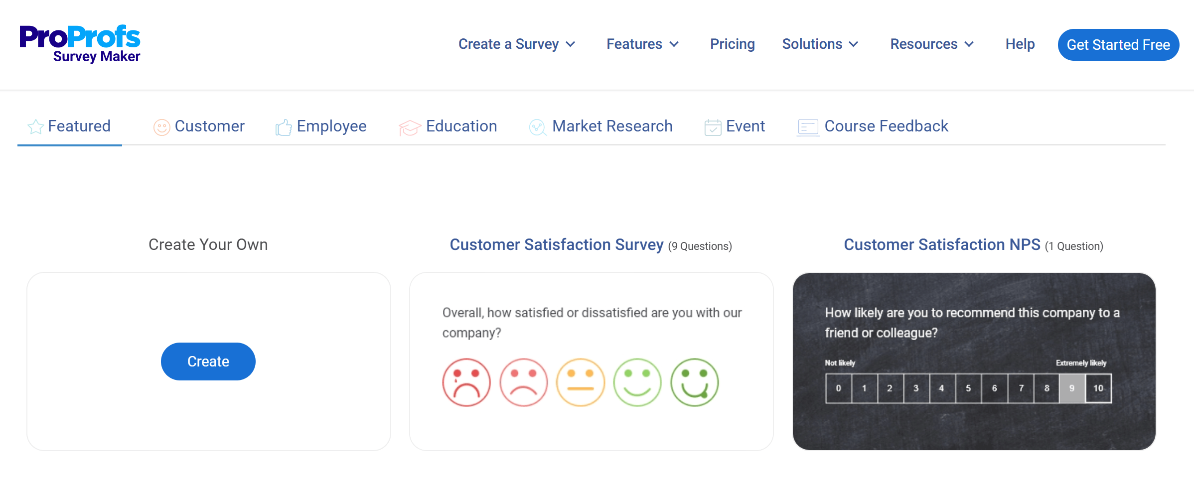 survey maker templates