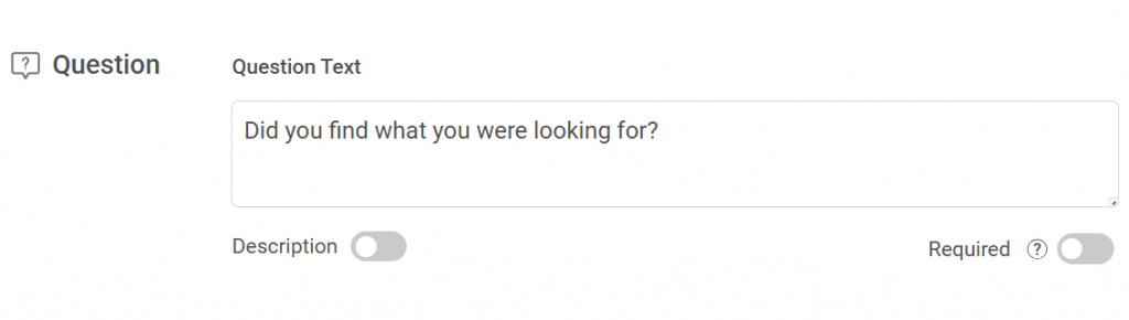 Edit the question text