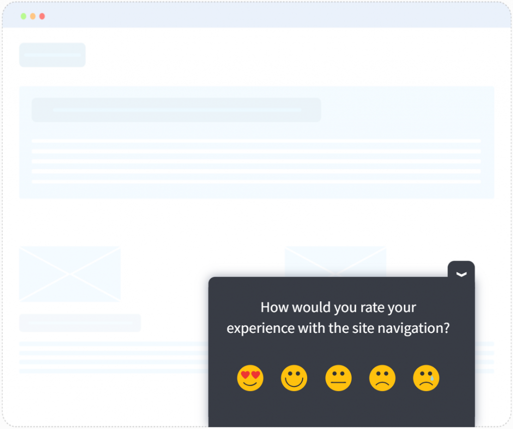 emoji-scale survey template