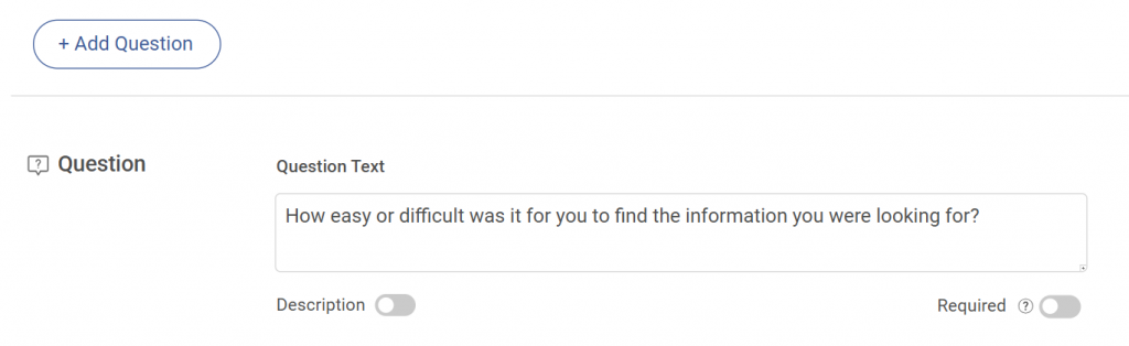 questions in qualaroo survey