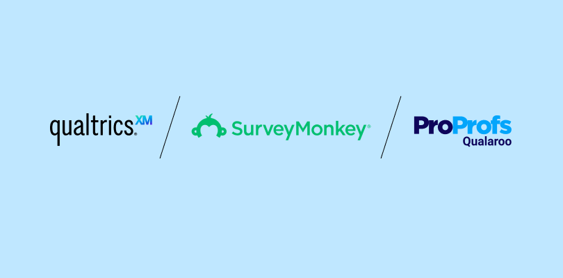 Qualaroo vs. SurveyMonkey vs. Qualtrics: Which One Is the Top Choice?