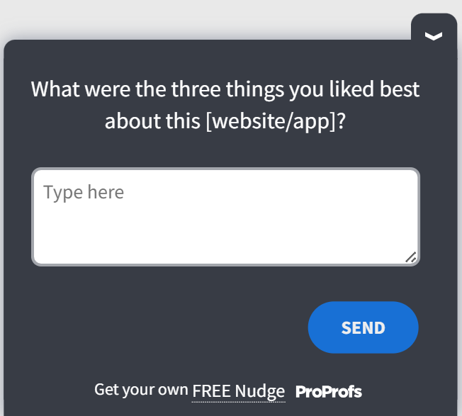 NPS experience survey template
