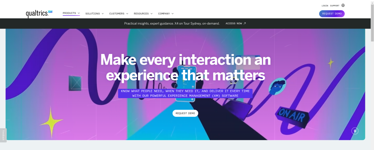 Qualtrics Dashboard