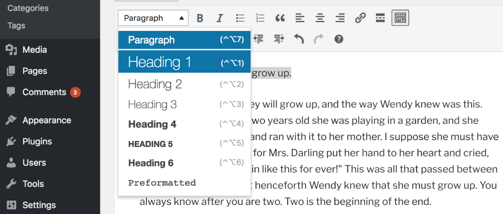 Improve readability & skimmability