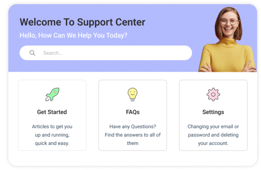 Explore Help Desk + Knowledge Base Integration