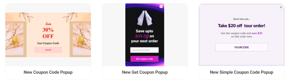 Try Out Picreel’s Free Popup Templates to Increase CLV