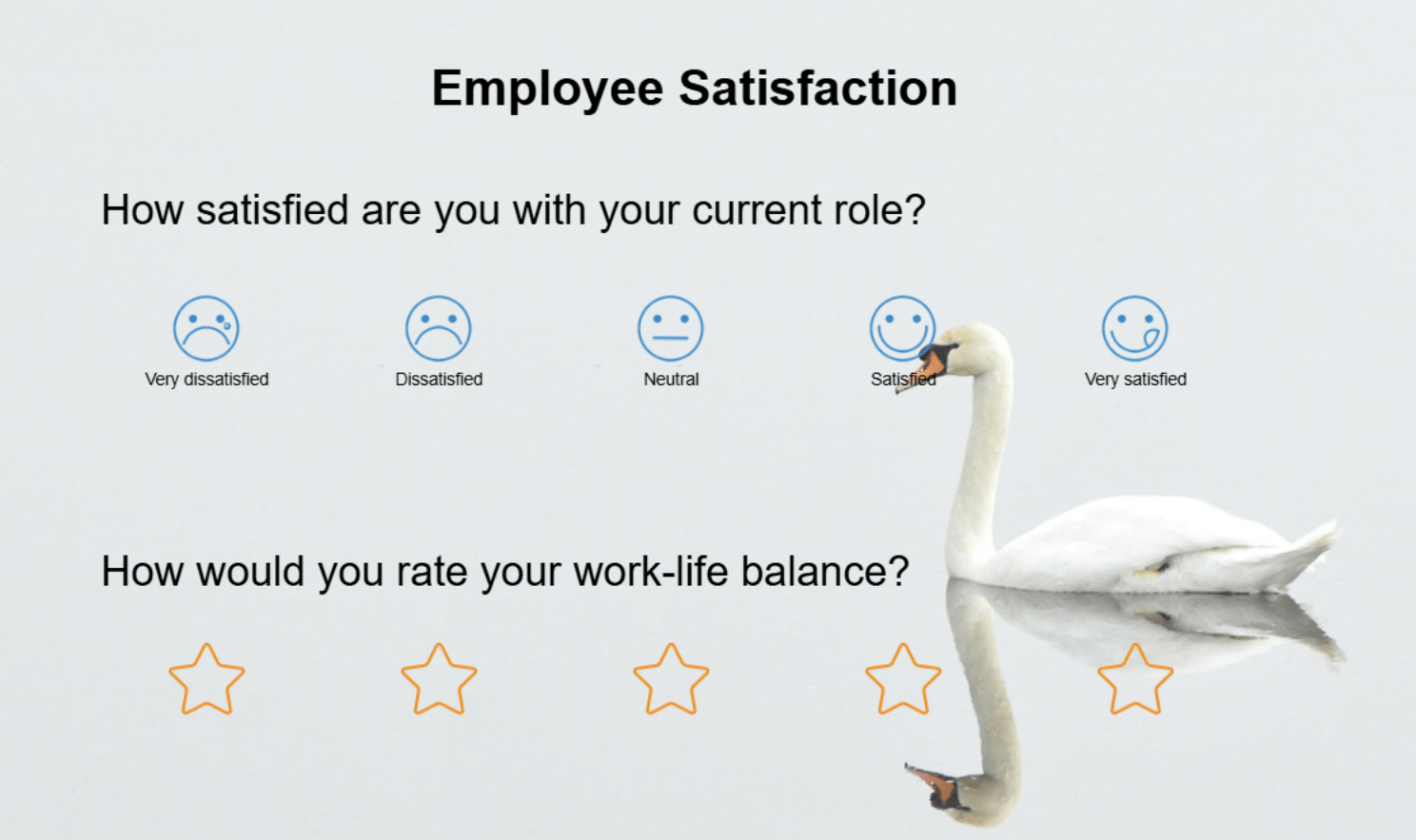 Employee satisfaction survey template