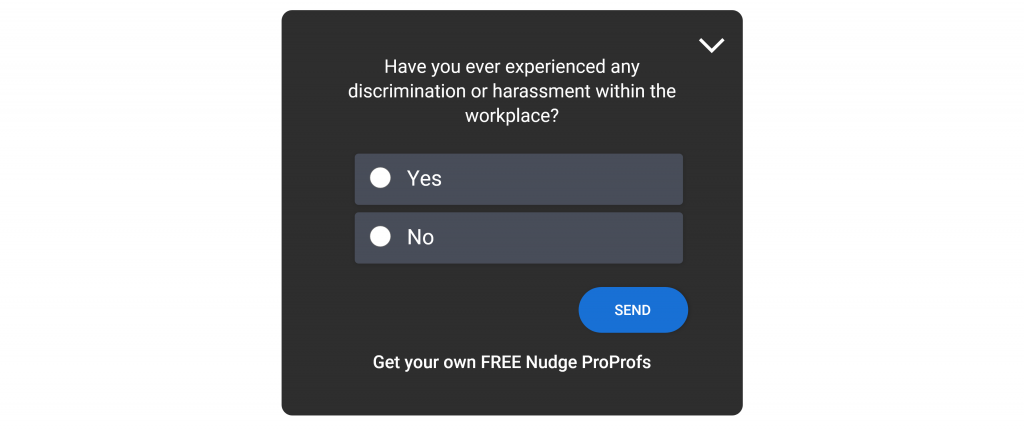 Workplace safety survey question