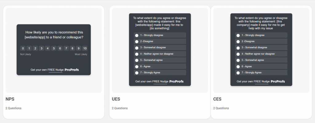 negative feedback templates