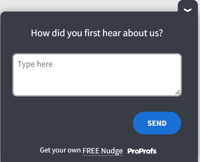 QLR Brand Awareness Survey template