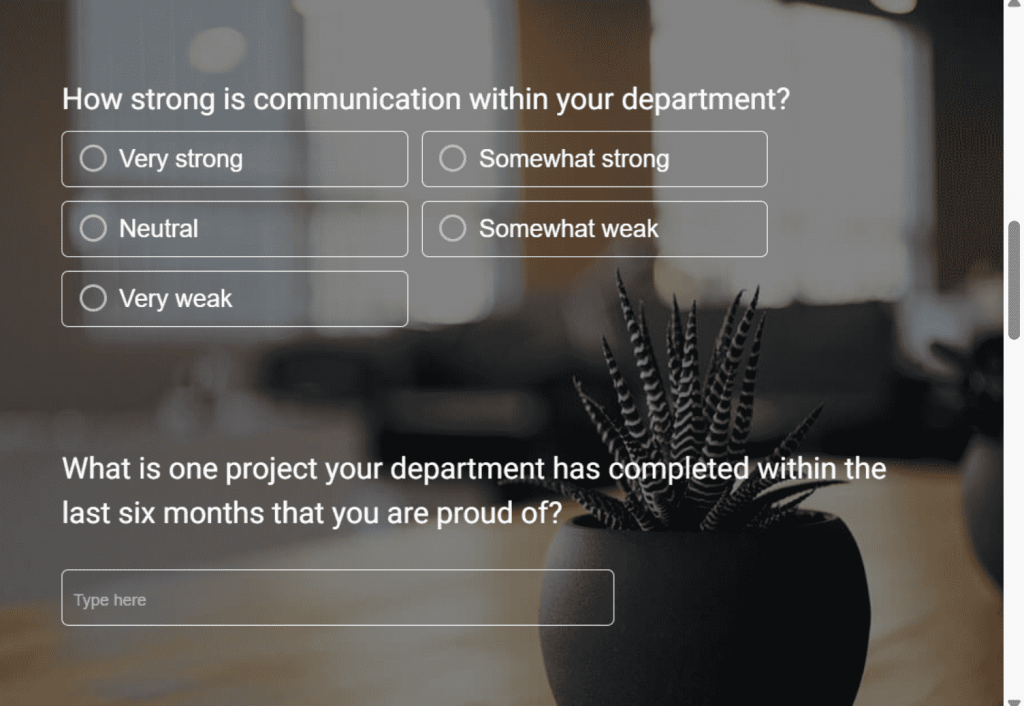 Organizational Alignment Survey