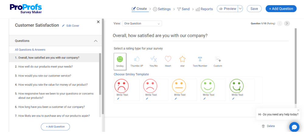 ProProfs Survey Maker AI  Tool